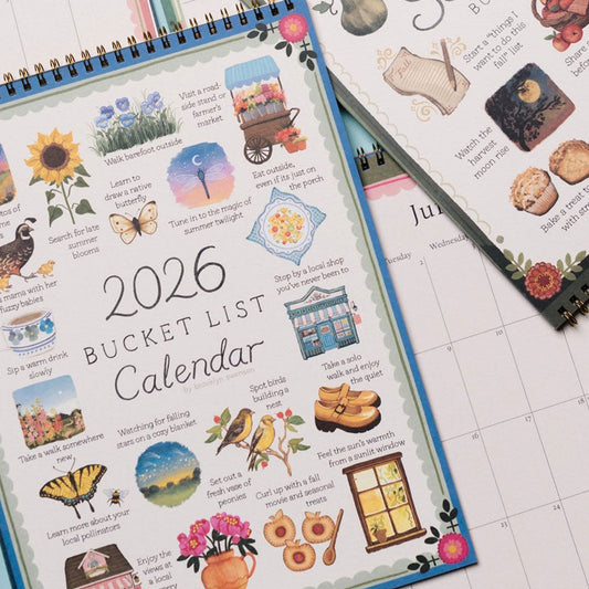 PREORDER 2026 Bucket List Calendar