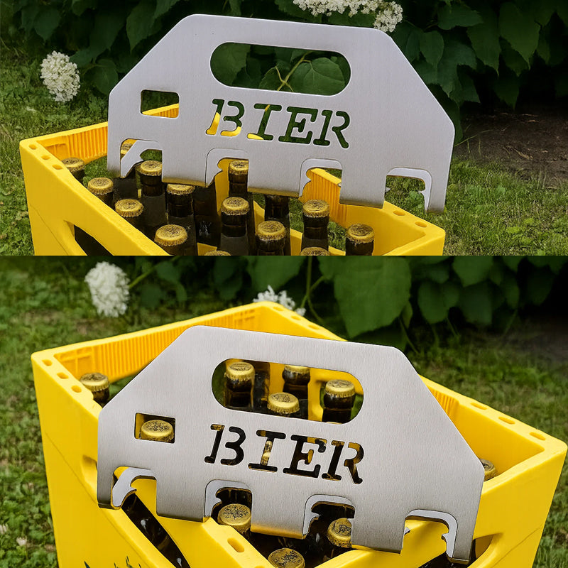 Quad-ölöppnare och -bärare