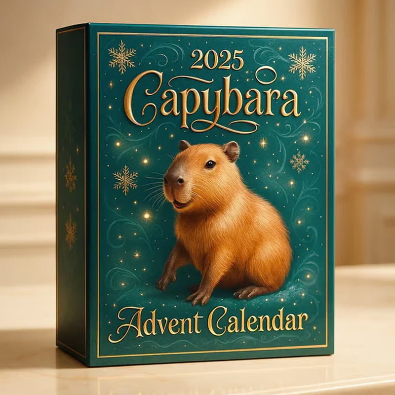 🐾 2025 Capybara Advent Calendar — 24 Days of Cozy Surprises 🎄✨
