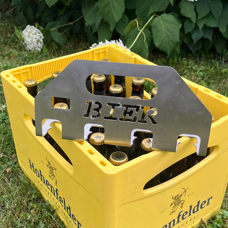 Quad-ölöppnare och -bärare