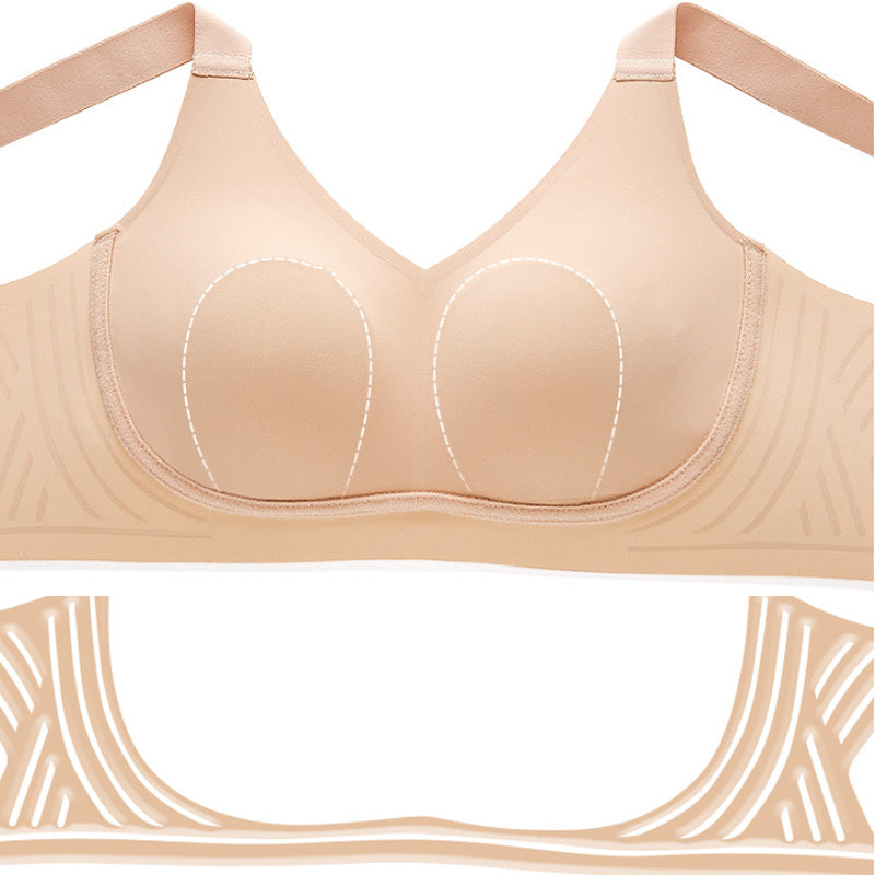 đTrĂ„dlös, hudvĂ€nlig push-up-bh utan mĂ€rken/đWireless, skin-friendly push-up bra without marks
