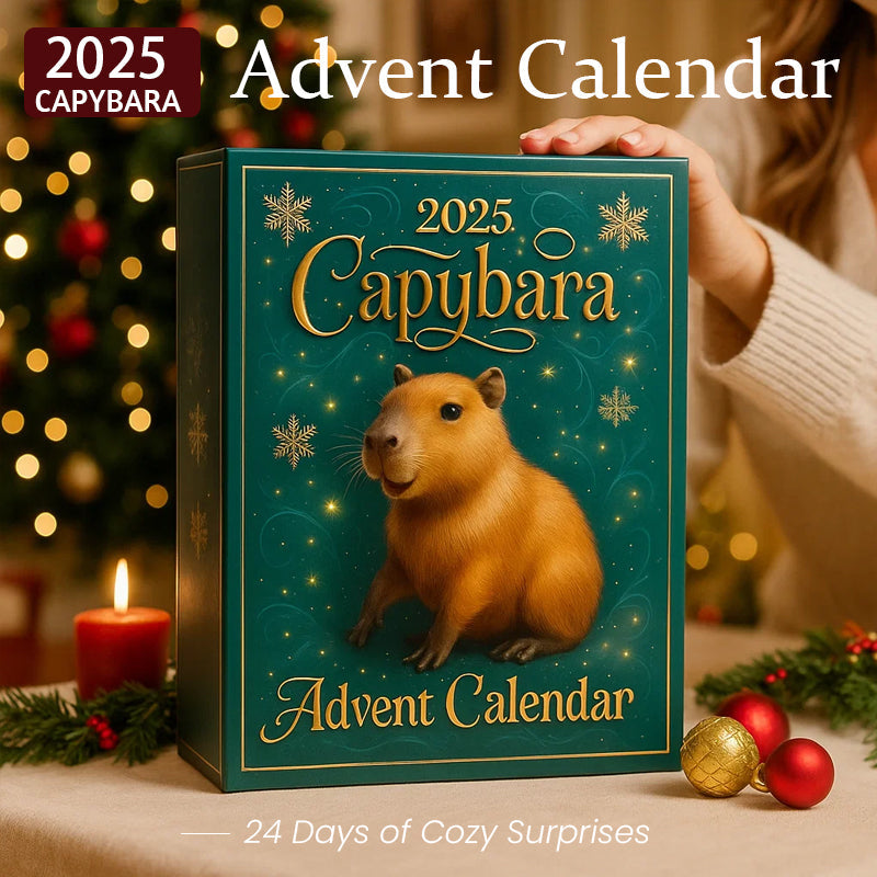 🐾 2025 Capybara Advent Calendar — 24 Days of Cozy Surprises 🎄✨