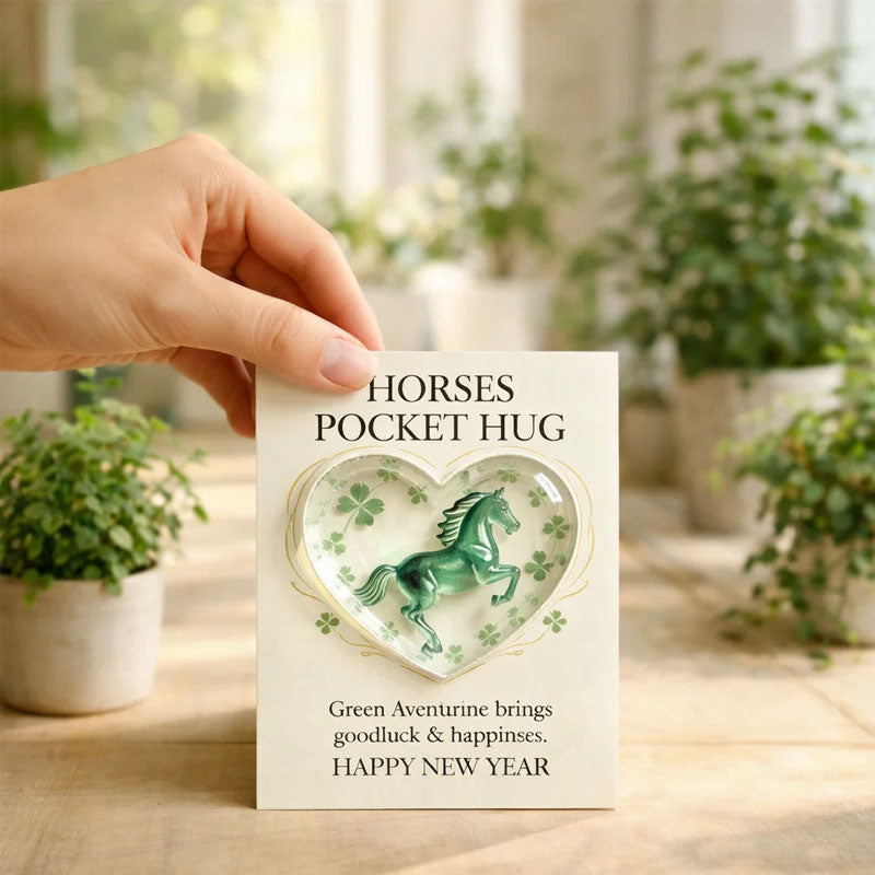 🐎🍀2026 Horses Pocket Hug — A Symbol of Strength & New Beginnings