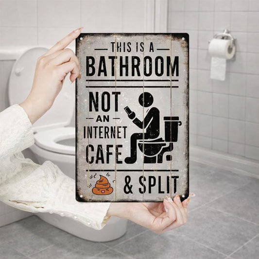 🚽 This Is a Bathroom, Not an Internet Café