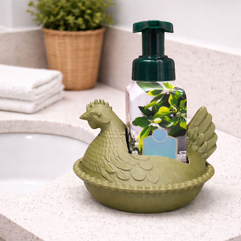 Hen-shaped Foamed Soap Holder