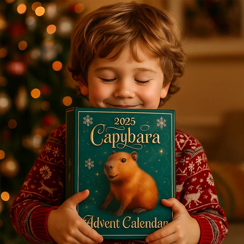 🐾 2025 Capybara Advent Calendar — 24 Days of Cozy Surprises 🎄✨