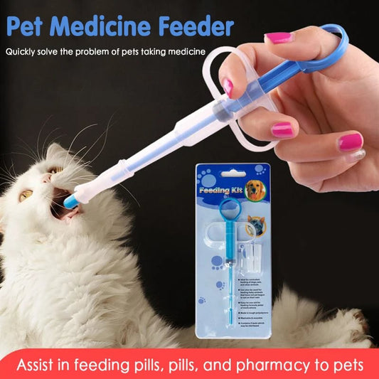🔥Medicinautomat för husdjur😺🐶 (1 set med 3)