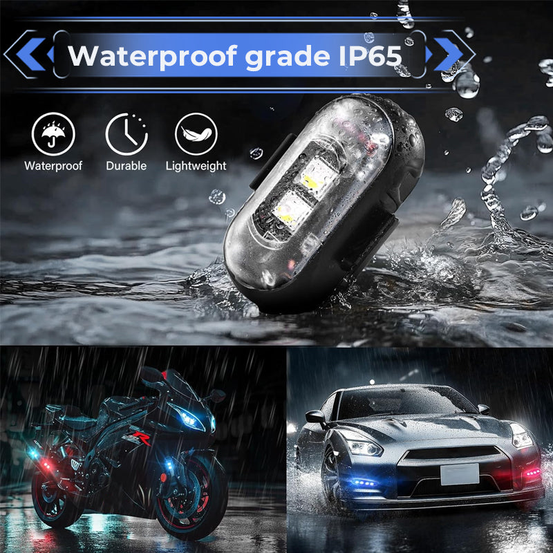 🚗 Car Ambient Light with Velcro Mount