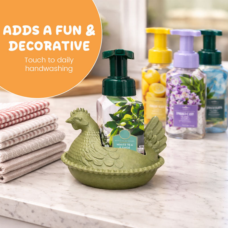 Hen-shaped Foamed Soap Holder