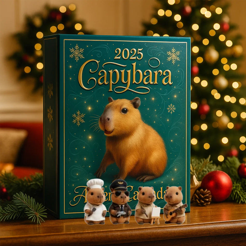 🐾 2025 Capybara Advent Calendar — 24 Days of Cozy Surprises 🎄✨