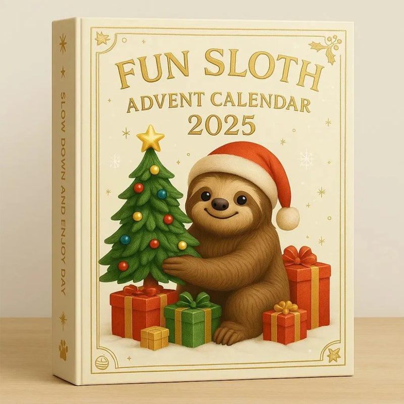 🦥🎄 Fun Sloth Advent Calendar 2025