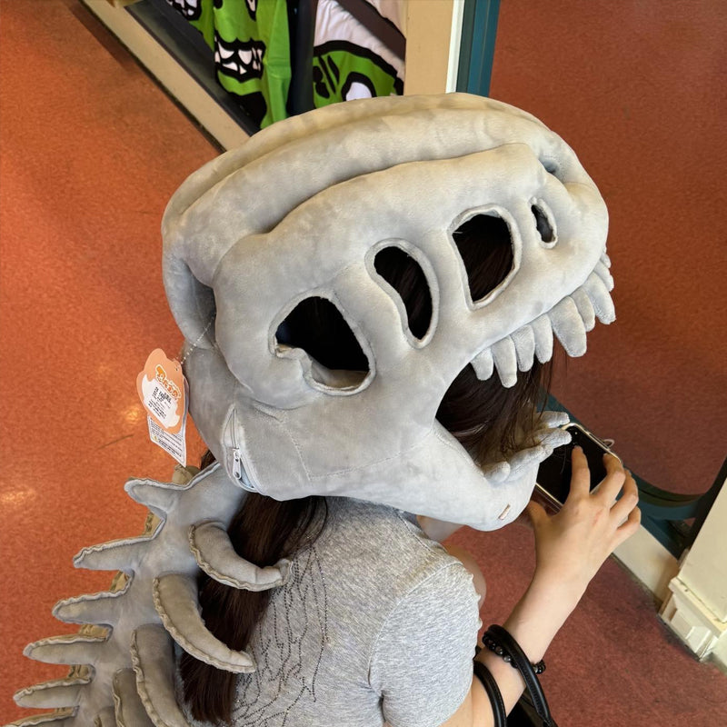 Realistiskt dinosaurieskelettkostymset